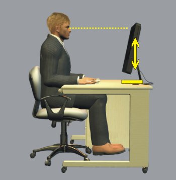 Monitor height